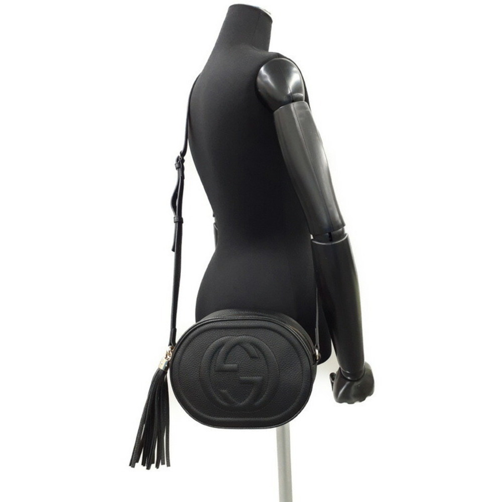 Gucci Soho shoulder bag Leather Tassel Interlocking GG - Picture 9 of 9